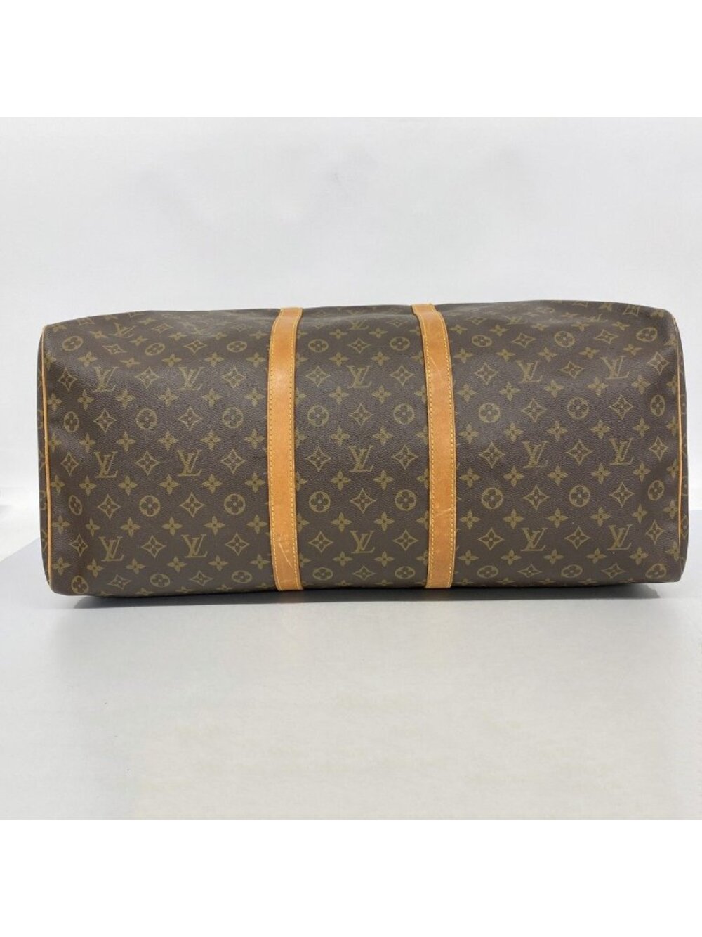 Louis Vuitton Boston Bag Monogram Keepall 60 Brown - Picture 3 of 10